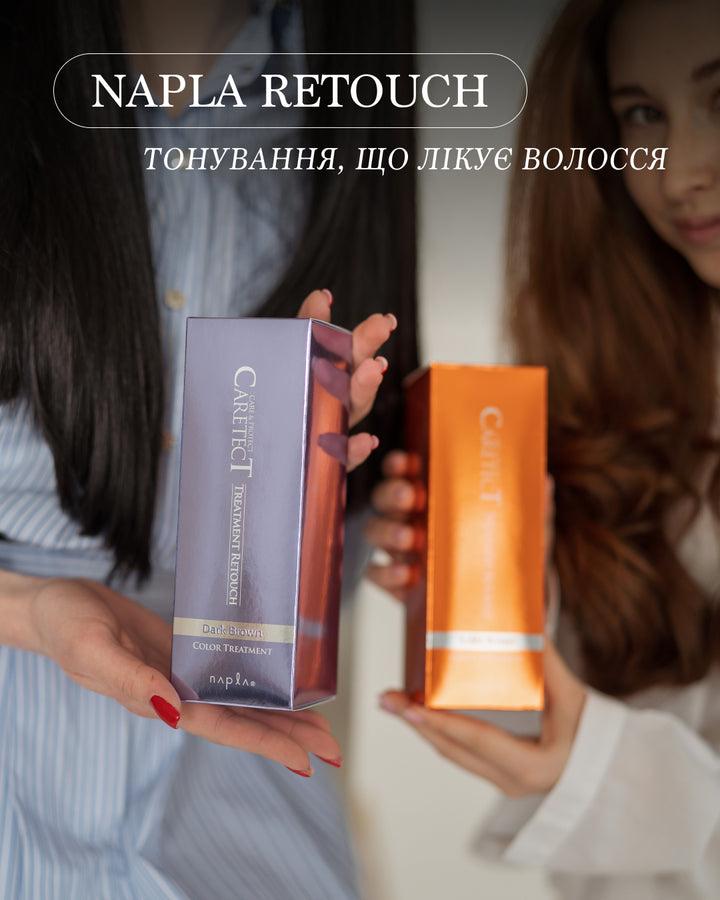Маски / бальзами Napla Caretect Treatment Retouch Dark Brown- EXC.UA 