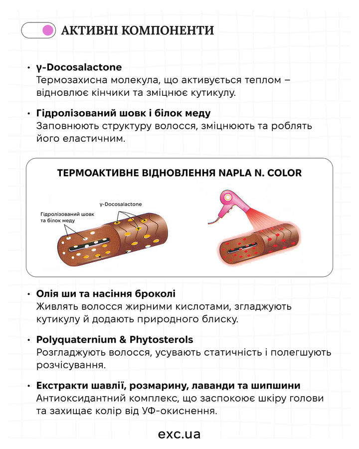 Шампуні Napla N. Color Shampoo Beige- EXC.UA 