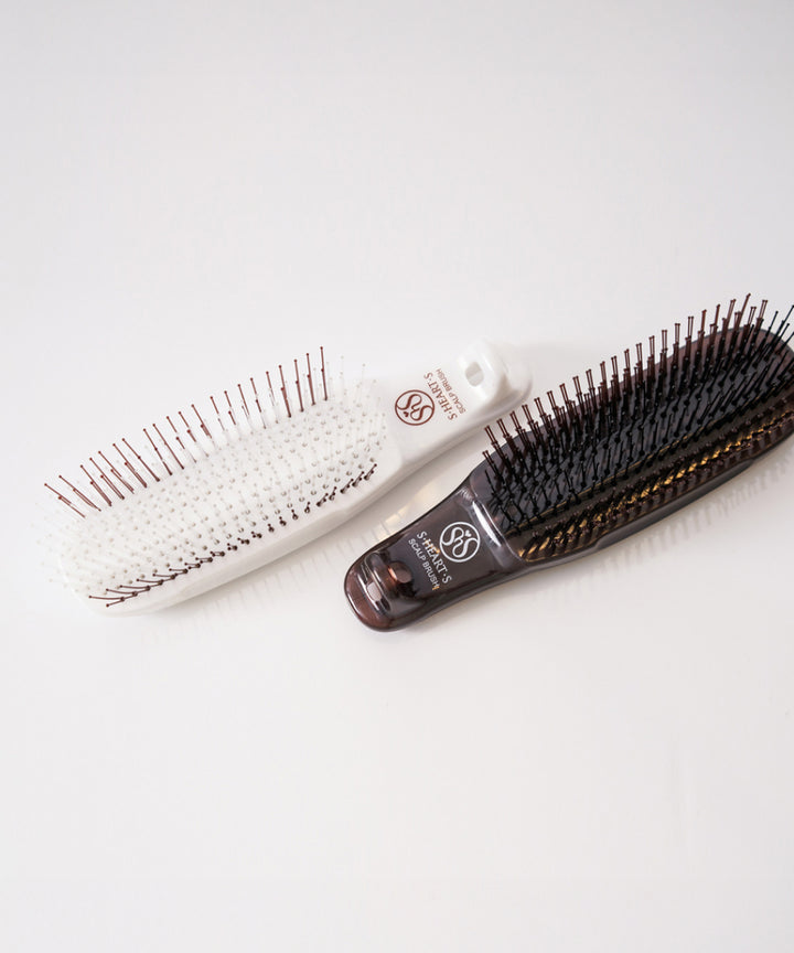 Гребінець S-HEART-S Scalp Brush COM White (Regular)- EXC.UA 