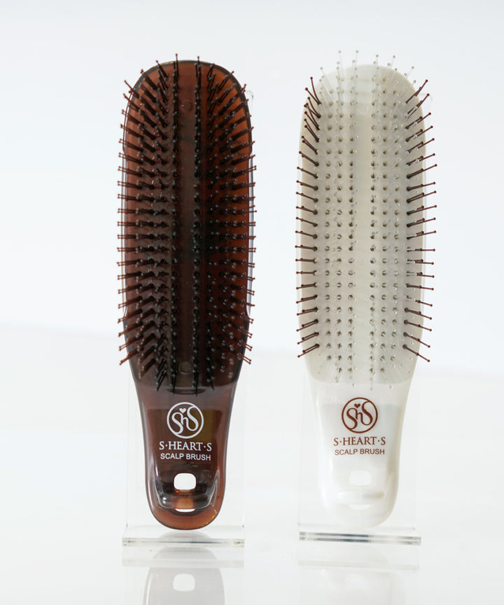 Гребінець S-HEART-S Scalp Brush COM White (Regular)- EXC.UA 