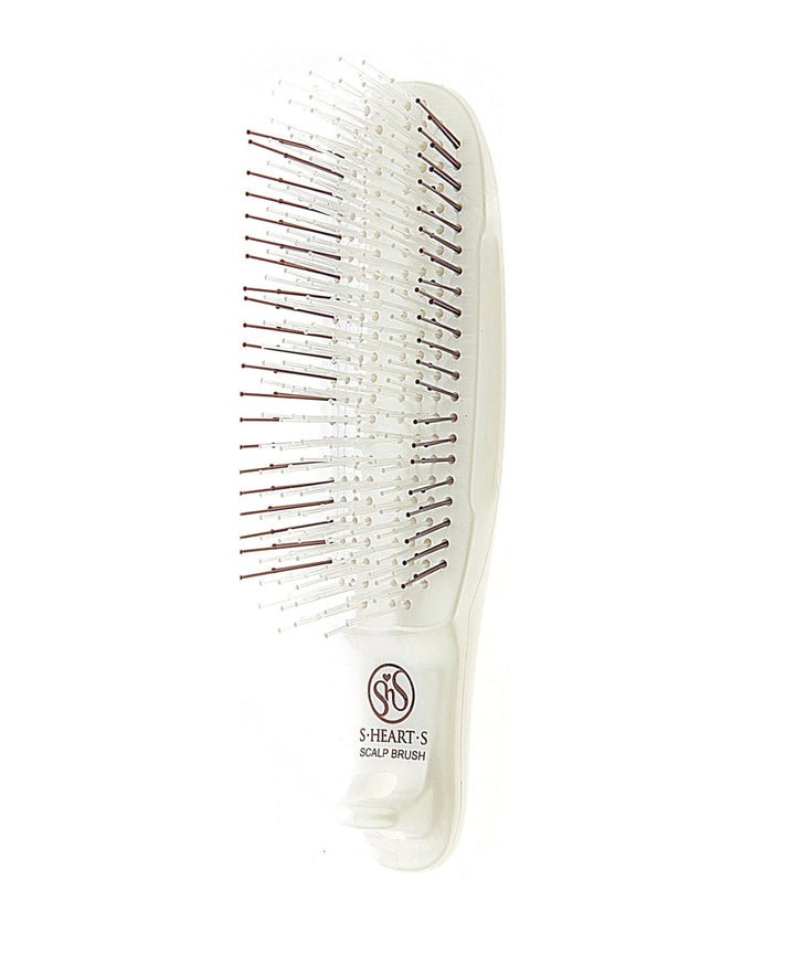 Гребінець S-HEART-S Scalp Brush COM White (Regular)- EXC.UA 