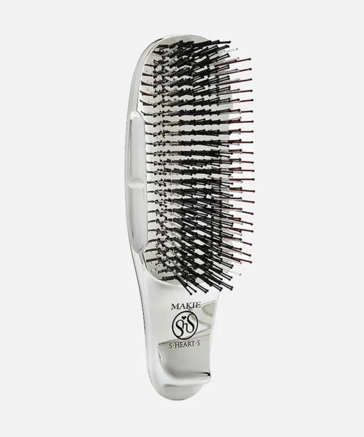 Щітка S-HEART-S Scalp Brush MAKIE Silver- EXC.UA 