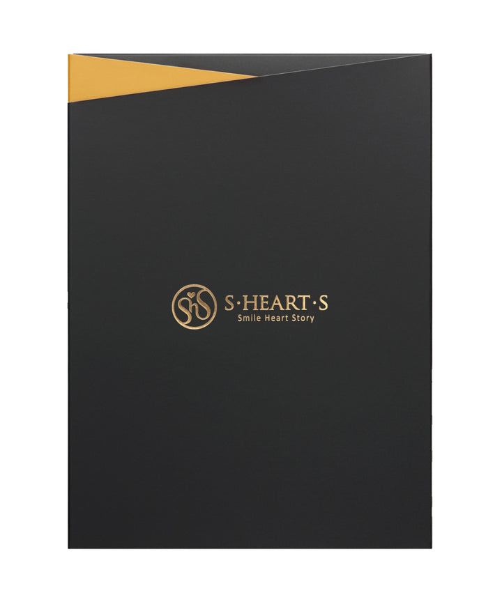 Розчіска S-HEART-S Scalp Brush World Premium Short Champagne Gold Gift Box- EXC.UA 