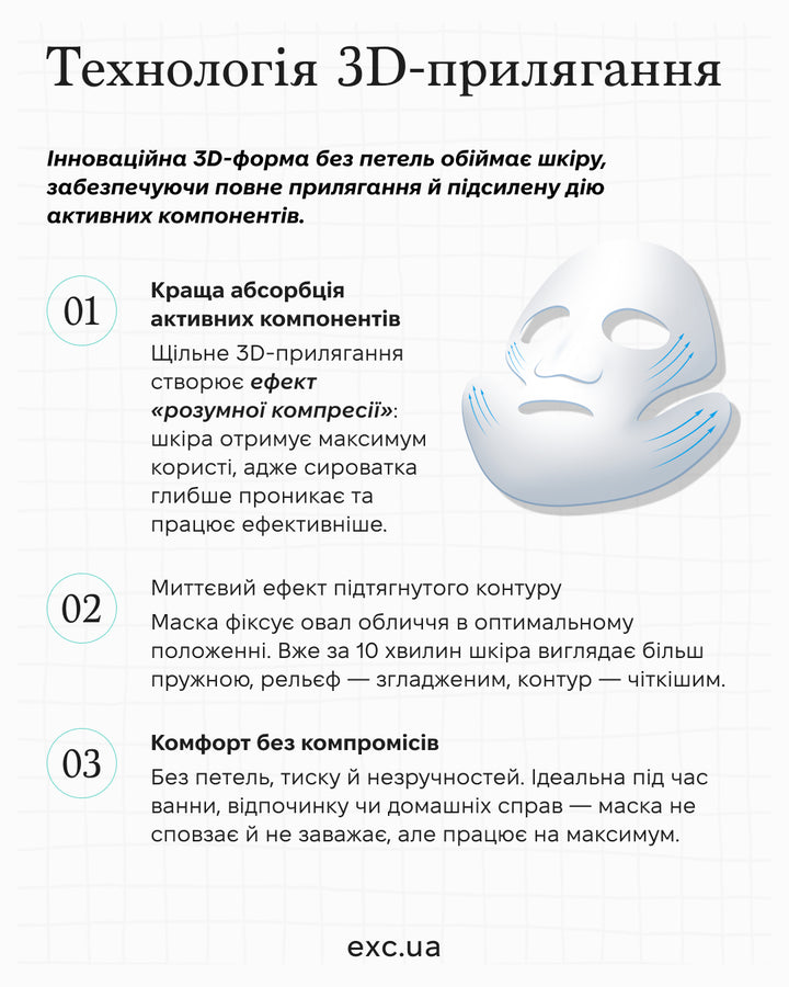 Маски Sakura Hypertonic Moisturizing Facial Sheet Mask- EXC.UA 