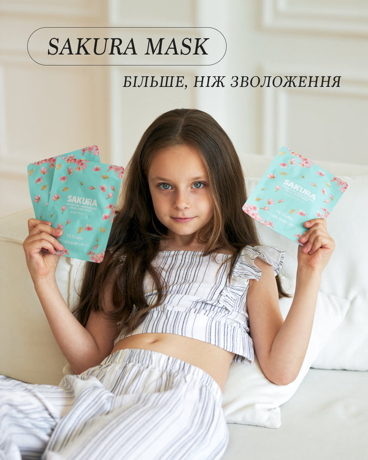 Маски Sakura Hypertonic Moisturizing Facial Sheet Mask- EXC.UA 