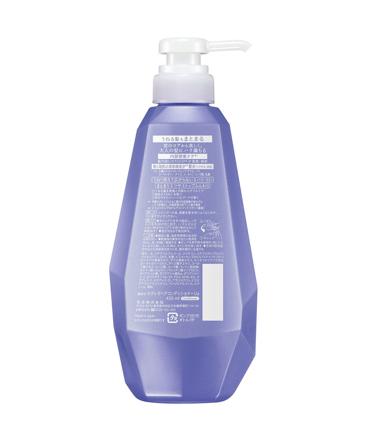 Кондиціонери Kao Segreta Conditioner Smoothes Curly Hair- EXC.UA 