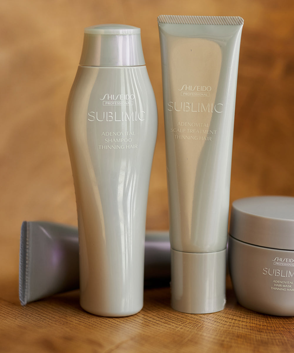 Shiseido Sublimic Adenovital Shampoo - Инновационный шампунь для