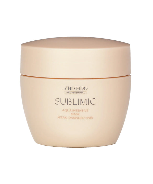 Інтенсивні маски Shiseido Sublimic Aqua Intensive Mask (weak, damaged hair)- EXC.UA 