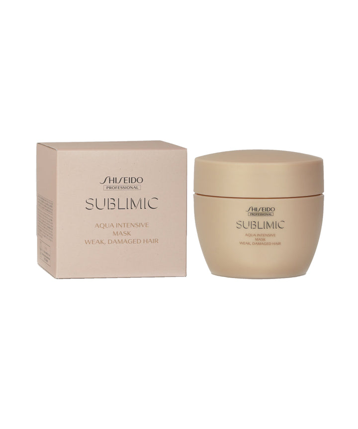 Інтенсивні маски Shiseido Sublimic Aqua Intensive Mask (weak, damaged hair)- EXC.UA 