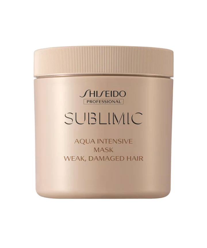 Інтенсивні маски Shiseido Sublimic Aqua Intensive Mask (weak, damaged hair)- EXC.UA 