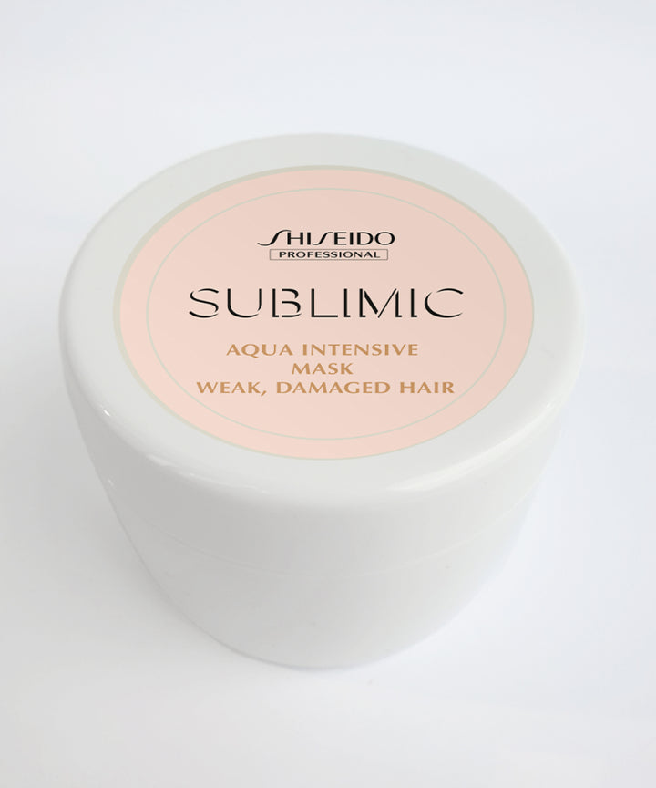 Інтенсивні маски Shiseido Sublimic Aqua Intensive Mask (weak, damaged hair)- EXC.UA 