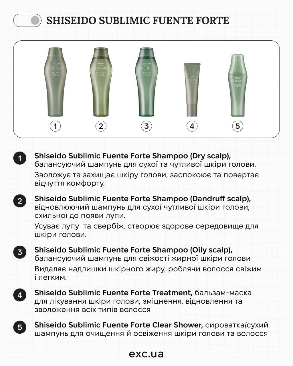 Shiseido Sublimic Fuente Forte Treatment - Exc-boutique