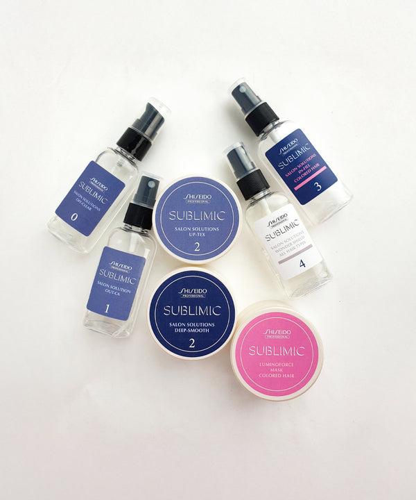 SPA догляд Shiseido Sublimic Hair Reforming Program for Colored Hair — one use kit- EXC.UA 