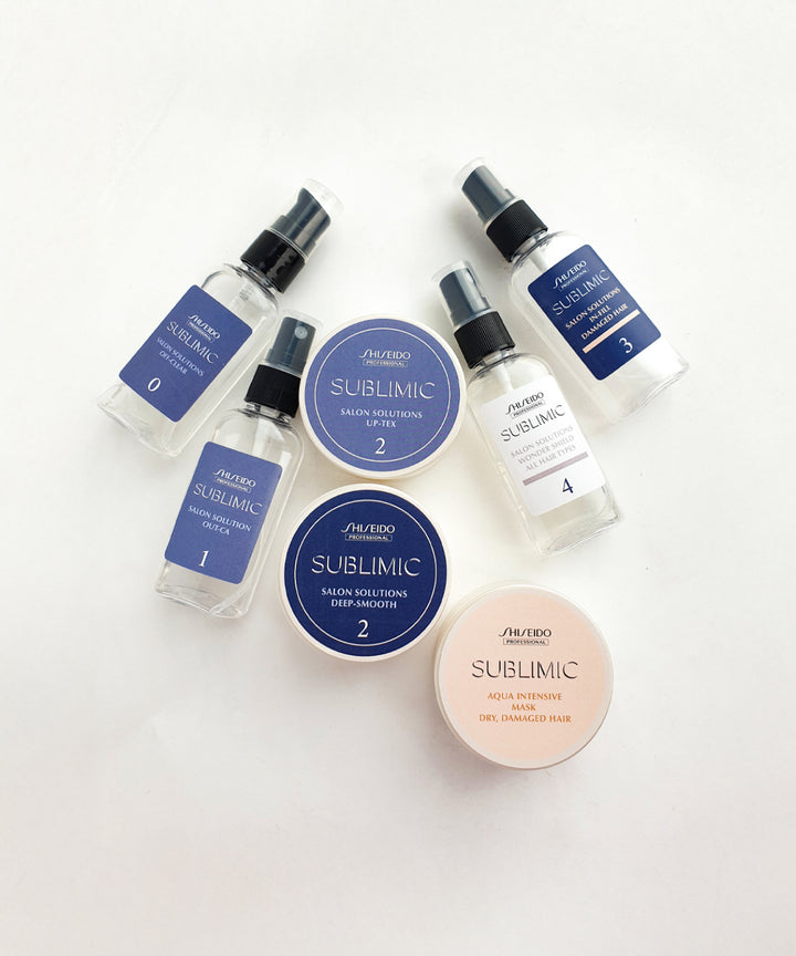 SPA догляд Shiseido Sublimic Hair Reforming Program for Dry Damaged Hair — one use kit- EXC.UA 