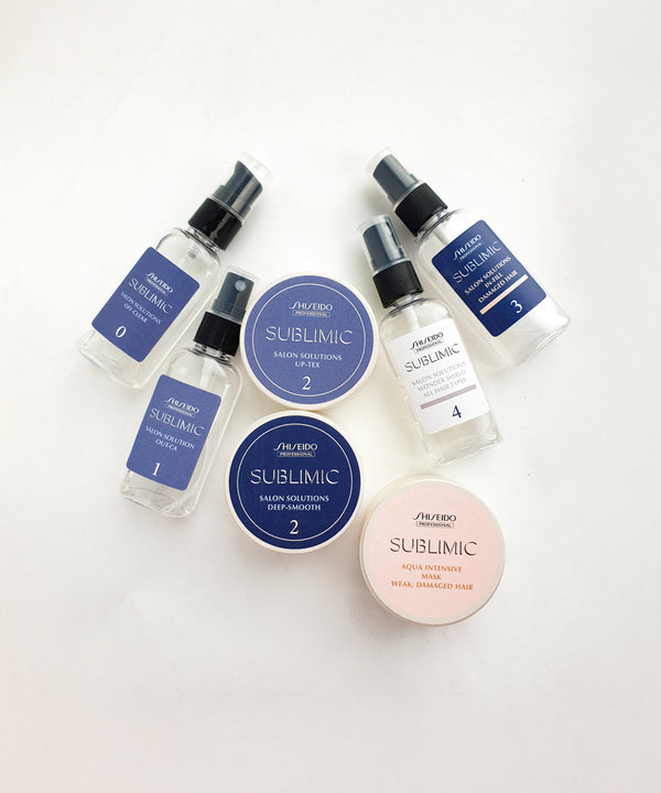 SPA догляд Shiseido Sublimic Hair Reforming Program for Weak Damaged Hair — one use kit- EXC.UA 