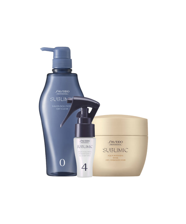 SPA догляд Shiseido Sublimic Hair Shielding Program for Dry Damaged Hair- EXC.UA 