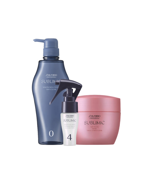 SPA догляд Shiseido Sublimic Hair Shielding Program for Thick Unruly Hair- EXC.UA 