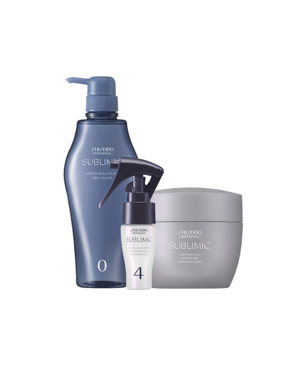 SPA догляд Shiseido Sublimic Hair Shielding Program for Thinning Hair- EXC.UA 