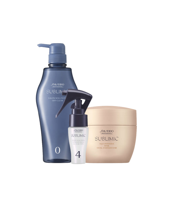 SPA догляд Shiseido Sublimic Hair Shielding Program for Weak Damaged Hair- EXC.UA 