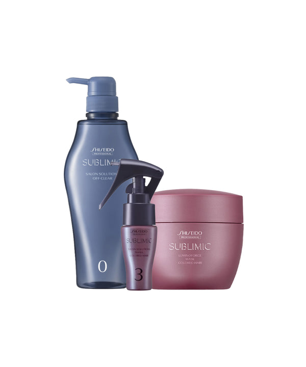 SPA догляд Shiseido Sublimic Hair Target Solution Program for Colored Hair- EXC.UA 