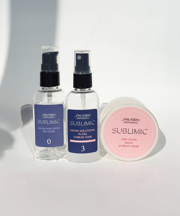 SPA догляд Shiseido Sublimic Hair Target Solution Program for Unruly Hair — one use kit- EXC.UA 