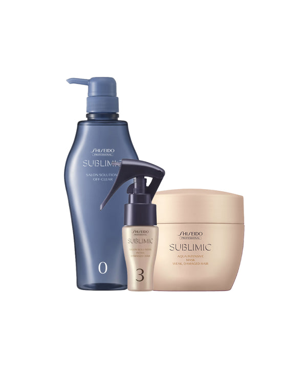 SPA догляд Shiseido Sublimic Hair Target Solution Program for Weak Damaged Hair- EXC.UA 