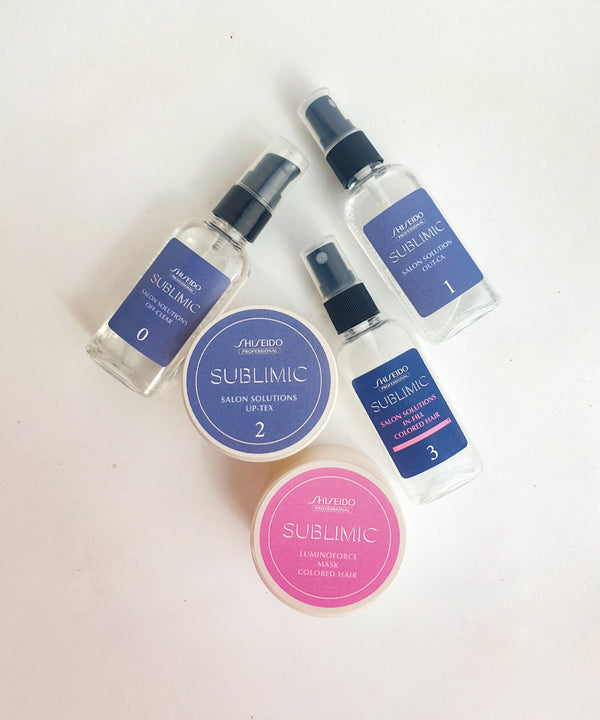 SPA догляд Shiseido Sublimic Intensive Hair Repair Program for Colored Hair — one use kit- EXC.UA 