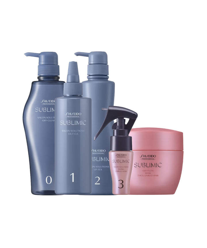 SPA догляд Shiseido Sublimic Intensive Hair Repair Program for Thick Unruly Hair- EXC.UA 