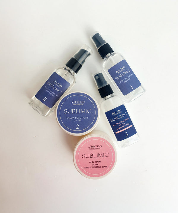 SPA догляд Shiseido Sublimic Intensive Hair Repair Program for Thick Unruly Hair — one use kit- EXC.UA 