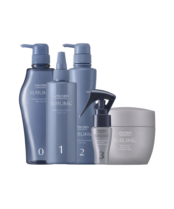 SPA догляд Shiseido Sublimic Intensive Hair Repair Program for Thinning Hair- EXC.UA 