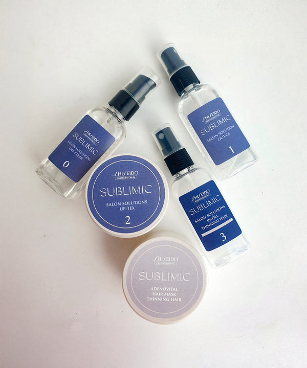 SPA догляд Shiseido Sublimic Intensive Hair Repair Program for Thinning Hair — one use kit- EXC.UA 