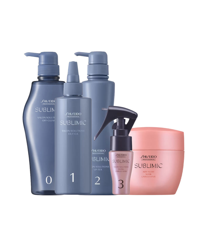 SPA догляд Shiseido Sublimic Intensive Hair Repair Program for Unruly Hair- EXC.UA 