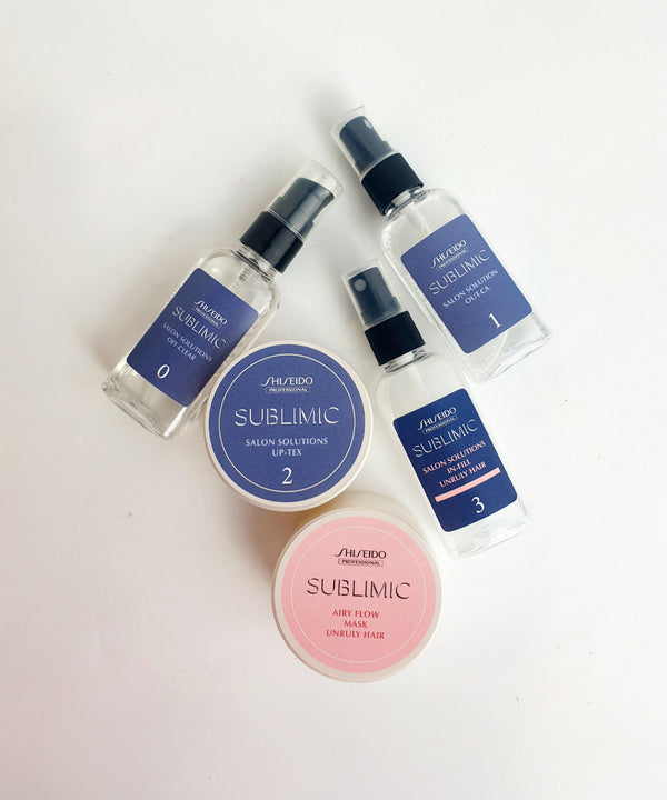 SPA догляд Shiseido Sublimic Intensive Hair Repair Program for Unruly Hair — one use kit- EXC.UA 