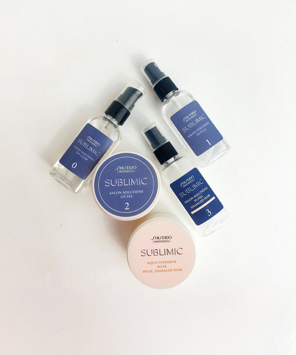 SPA догляд Shiseido Sublimic Intensive Hair Repair Program for Weak Damaged Hair — one use kit- EXC.UA 