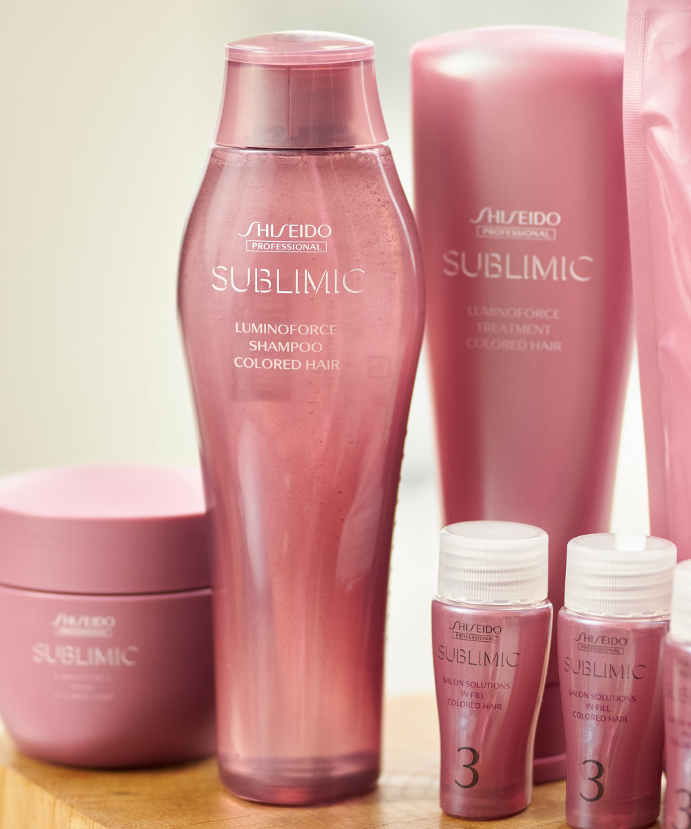 Shiseido Sublimic Luminoforce - Шампунь для окрашенных волос - Exc