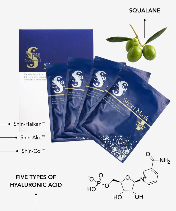 Маски Spa Treatment NMN Sheet Mask- EXC.UA 