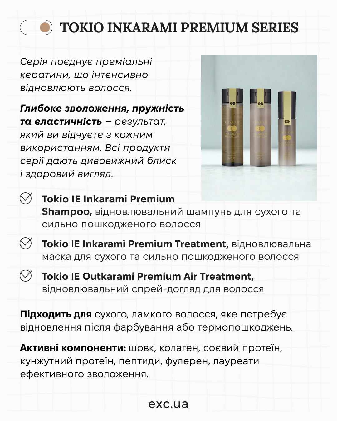 Tokio IE Inkarami Premium Treatment