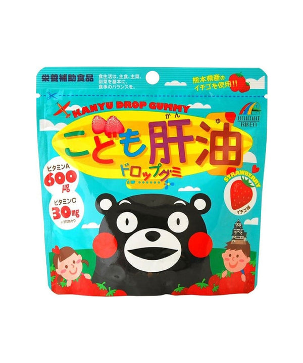 Вітаміни Unimat Riken Кanyu Drop Gummy — Strawberry Flavor- EXC.UA 