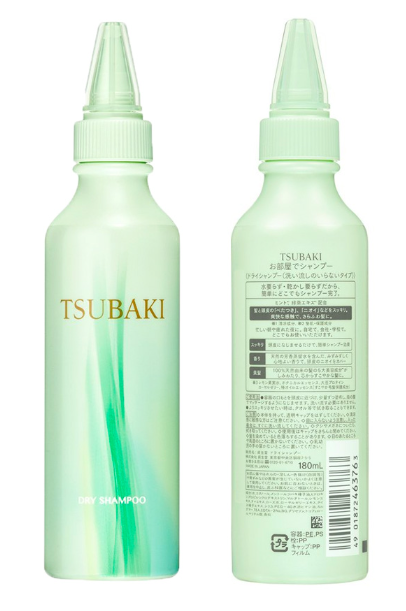 Shiseido Tsubaki Shampoo in the room - Сухий шампунь