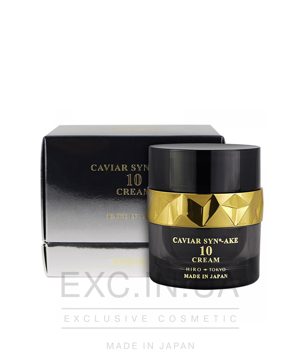 Hirosophy Caviar Syn-Ake 10 Cream   - Омолоджуючий крем для обличчя та шиї