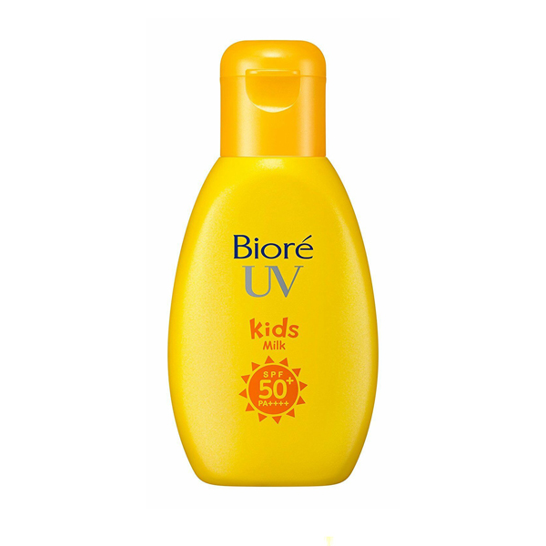 BIORE UV Nobinobi Kids Milk SPF50+ PA++++  - Сонцезахисний дитячий крем