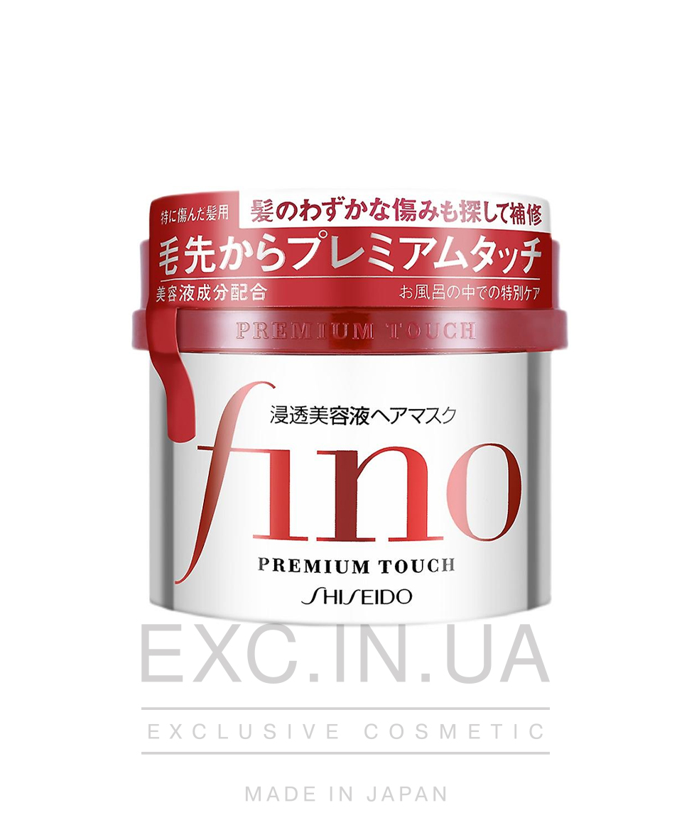 Shiseido Fino Premium Touch - Потужна живильна маска для пошкодженого волосся