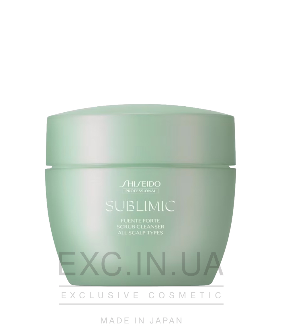 Shiseido Sublimic Fuente Forte Scrub Cleanser (All skin types) - Скраб для глибокого очищення шкіри голови