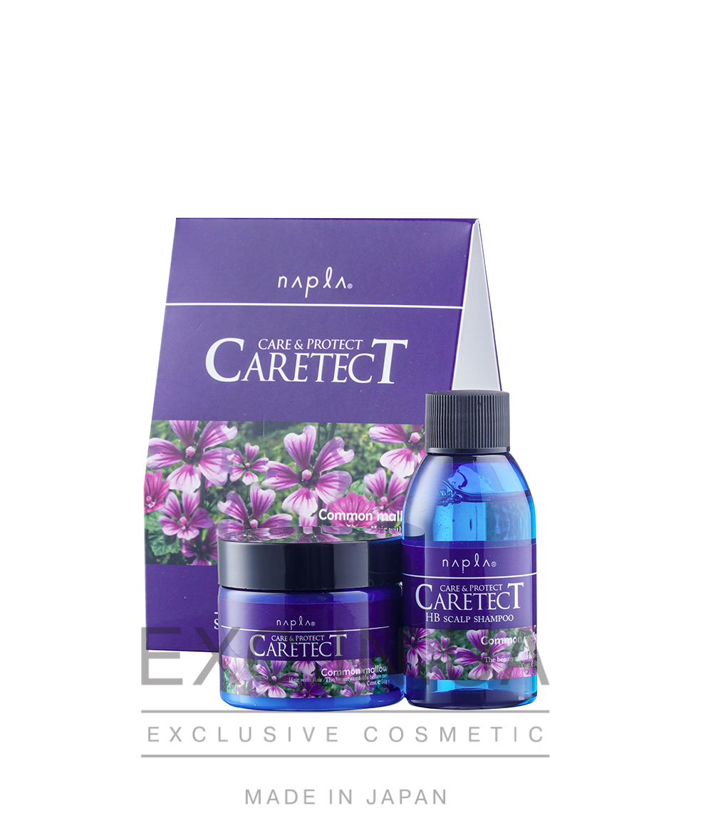Napla Caretect HB Scalp Shampoo & Scalp Treatment - Набір для проблемної та чутливої шкіри голови