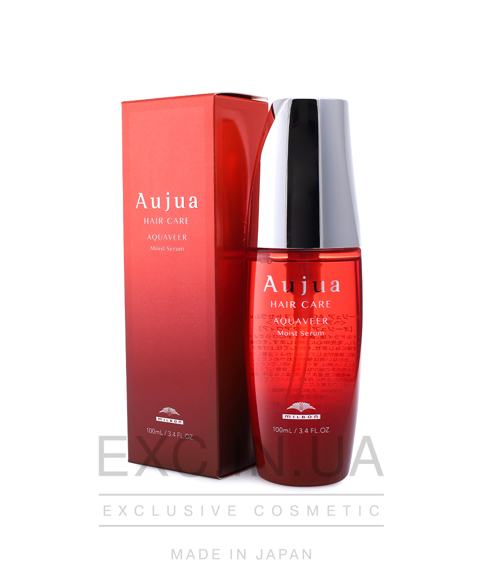 Milbon Aujua Aquaveer Moist Serum - Масло для догляду за неслухняним волоссям