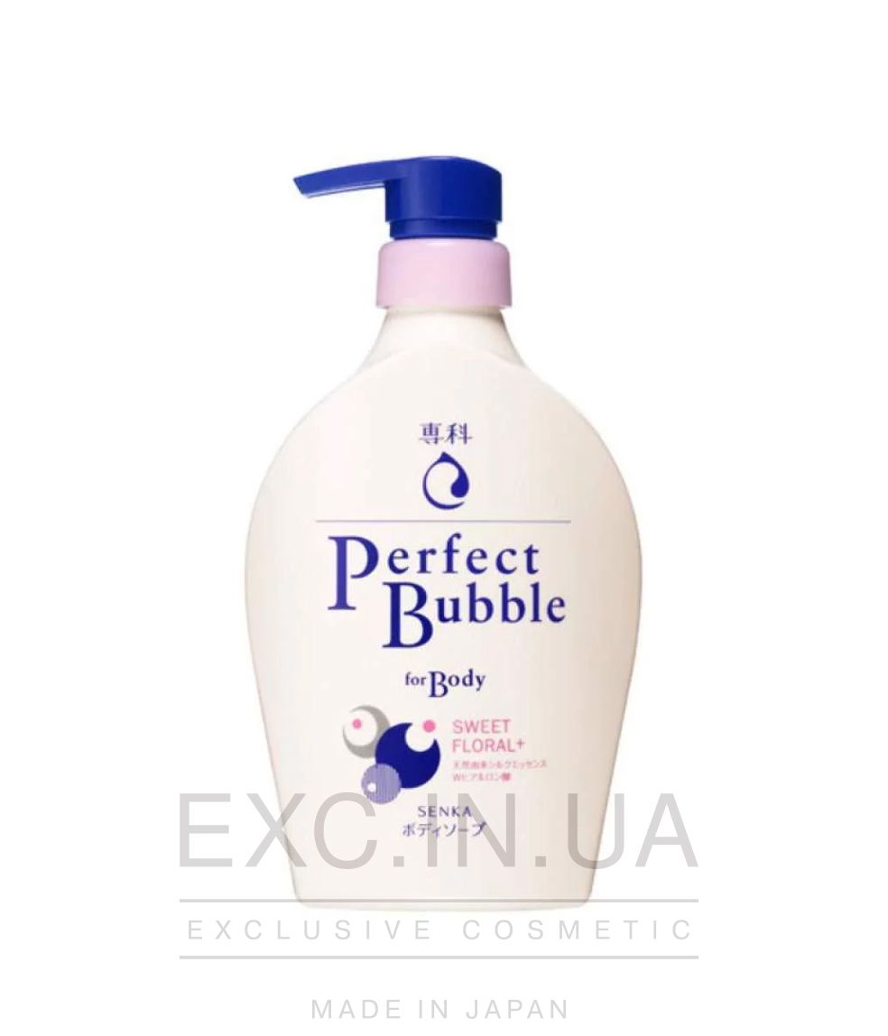 Shiseido Senka Perfect Bubble For Body Sweet Floral  - Пінка для душу