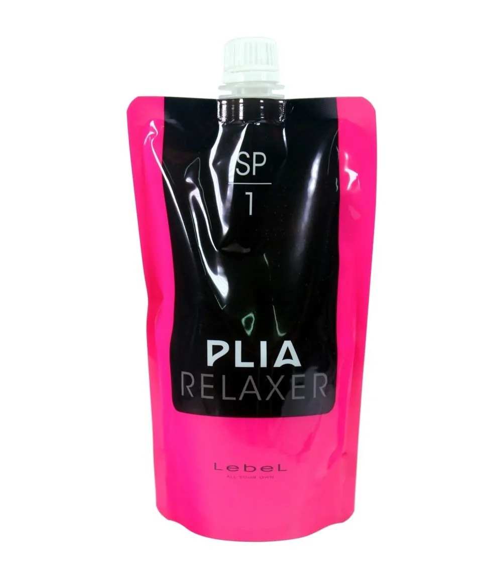 Plia Relaxer SP 1  - Крем для сенсорного випрямлення, Крок 1
