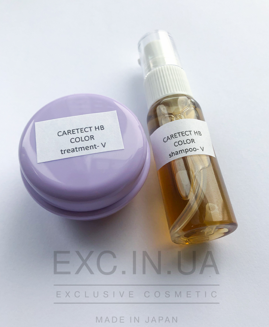 Napla Caretect HB Color Shampoo & Treatment V - Набір для об'єму фарбованого волосся