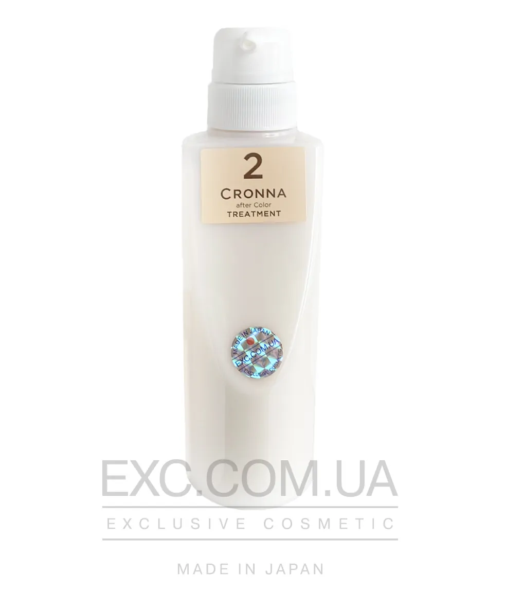 Milbon CRONNA 2 - Другий компонент SPA-процедури для швидкого та ефективного відновлення волосся