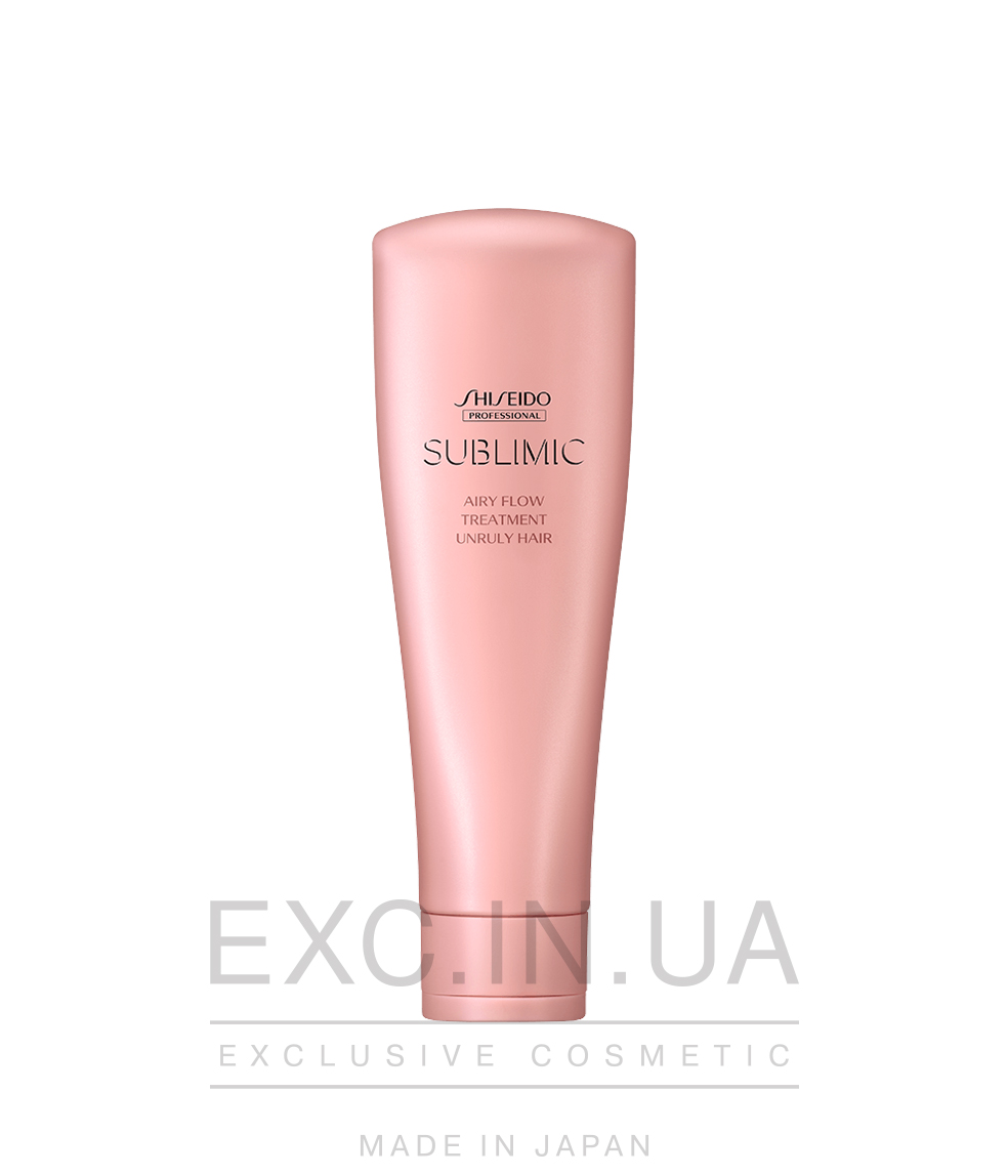 Shiseido Sublimic Airy Flow Treatment (Unruly Hair) - Бальзам-маска для неслухняного волосся